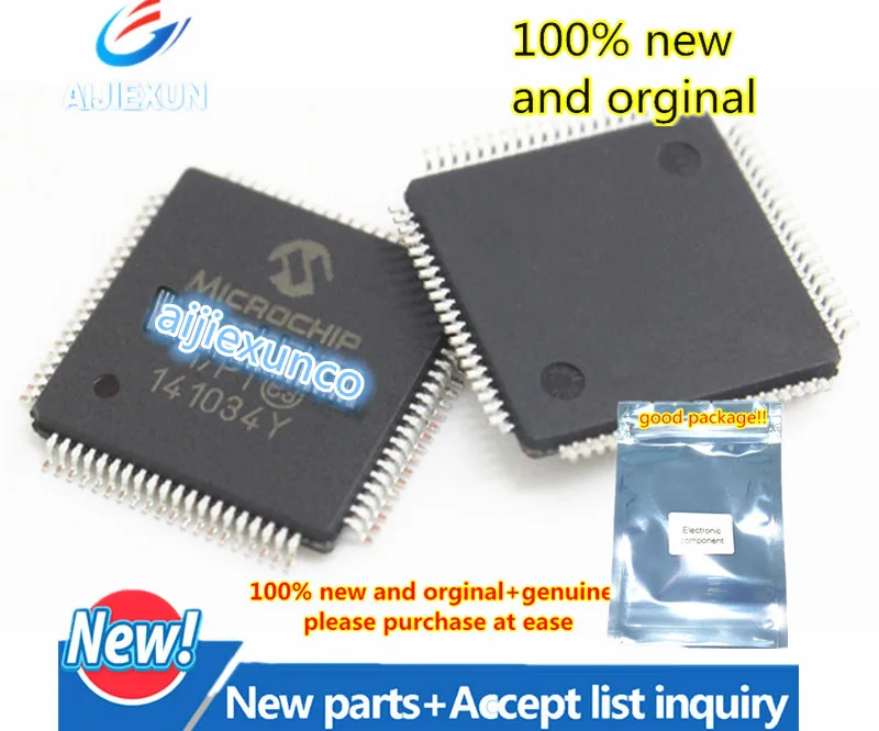 

1Pcs 100% New and original PIC24FJ128GB108-I/PT QFP80 in stock