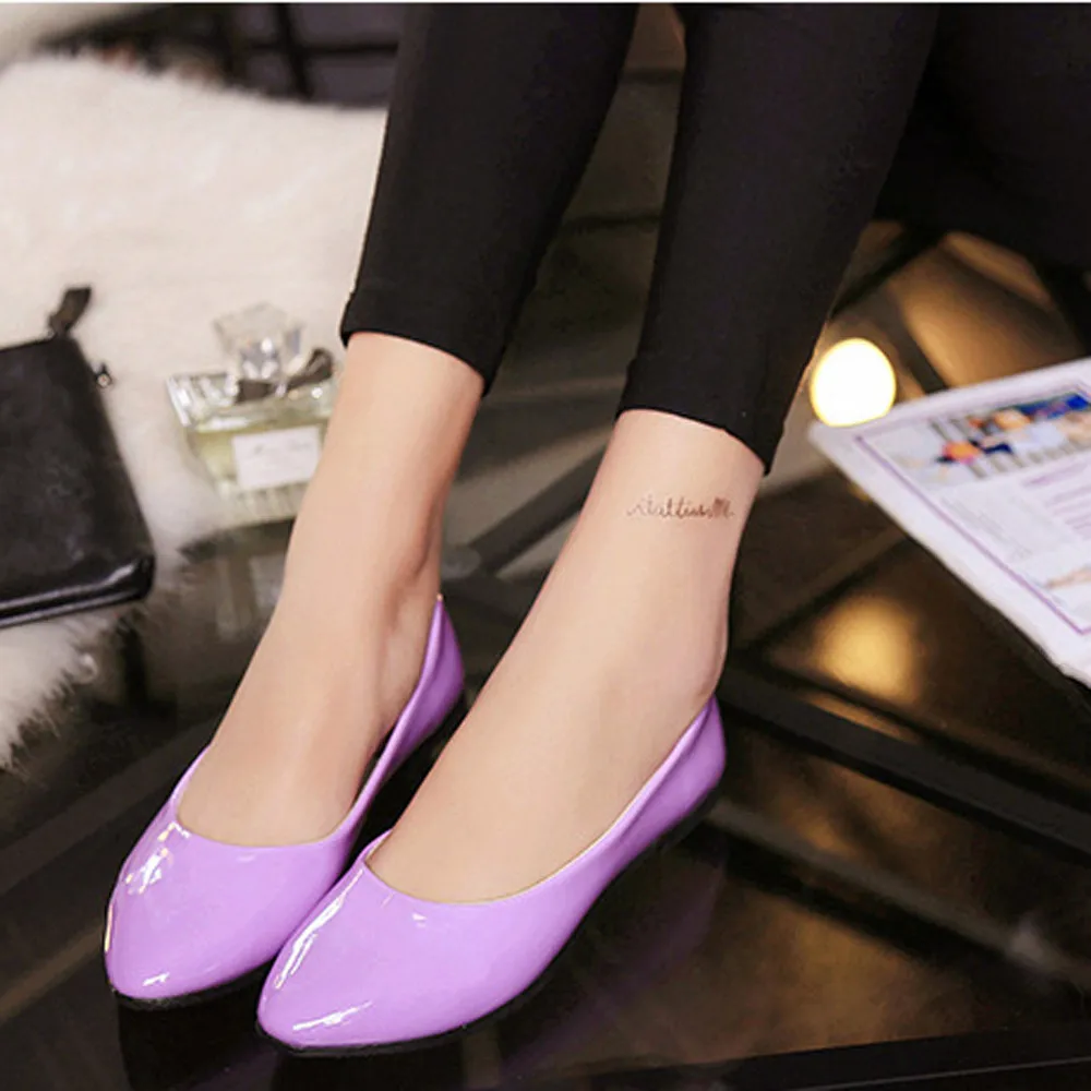 Женская обувь на плоской подошве конфетный оттенок женский лоферы Весенняя