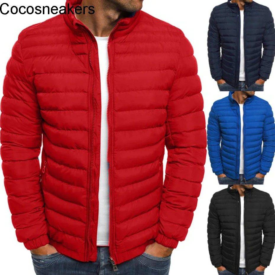 

Mens Winter Padded Coat Thicken Warm Lightweight