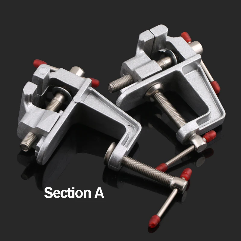 Тиски мини плоские плоскогубцы настольные тиски Wenwan маленькие