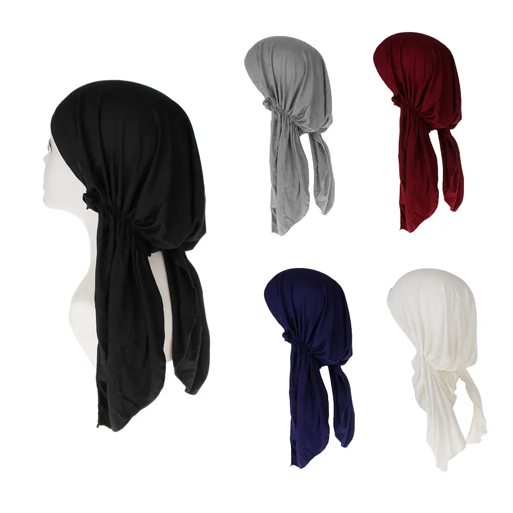 

Women's Soft Cotton Sleeping Salon Bonnet Chemo Hat Turban Headwear