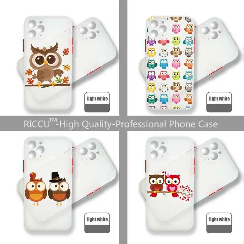 

Cartoon cute colorful parrot Phone Case Colorful Shockproof Trasparent For iPhone 12 11 Pro Max Mini XR X XS 8 7 Plus Cover