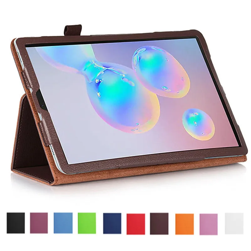 Чехол книжка из экокожи диагональю 10 дюймов для Samsung Galaxy Tab S6 5 дюйма|Чехлы