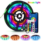 Светодиодная ленсветильник, 1-30 м, RGB, Bluetooth, 5 В