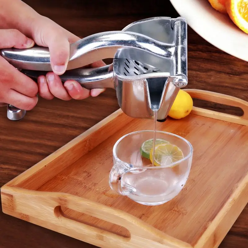 

Aluminum Alloy No. 4 Manual Juicer Lemon Juicer Juicer Small Juicer Not Hurt Your Hands Sturdy Convenient To Use