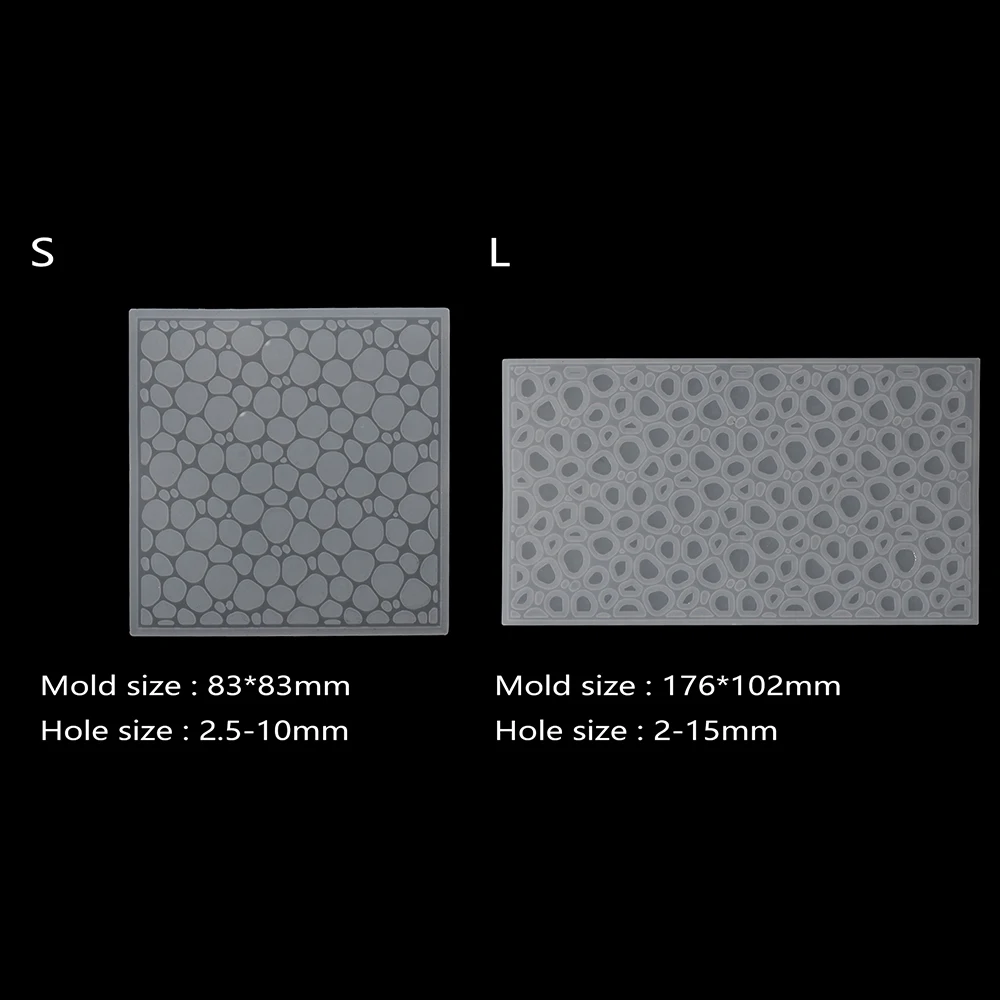 1 шт. ручная работа волнистая смола плесень Океанский кристалл УФ эпоксидная