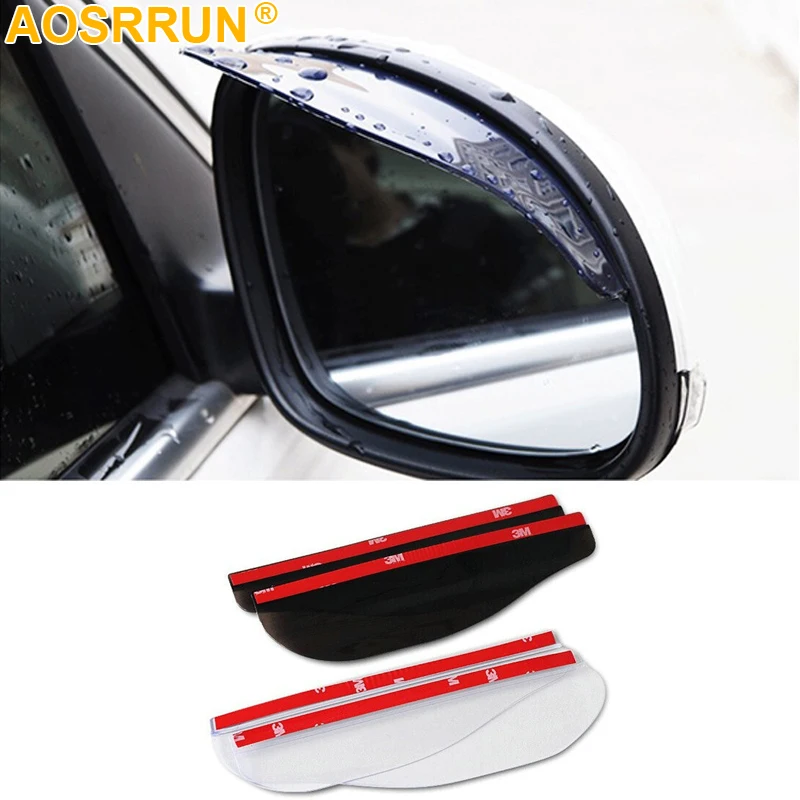 Зеркало заднего вида держит наклейки с дождем автомобильные аксессуары для Renault