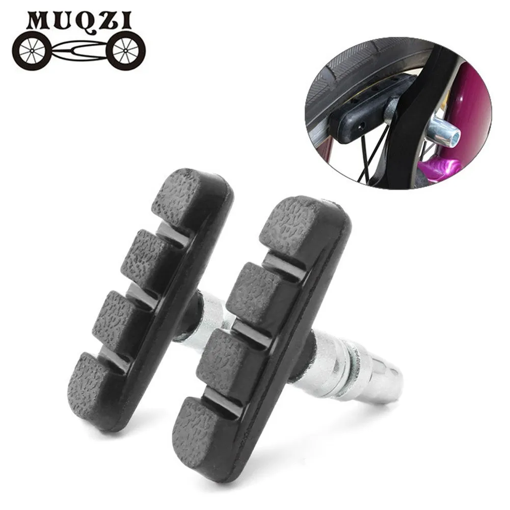 

1pcs V Brake Blocks Cycle Bike Bicycle MTB Road Blocks Pads Shoes Mountain 54mm High-Quality Rubber Special Abrasives Low Sound