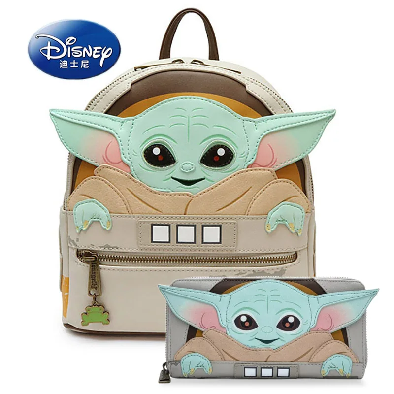 Cartoon The Mandalorian Young Girl Cute Schoolbag Handbag Fo