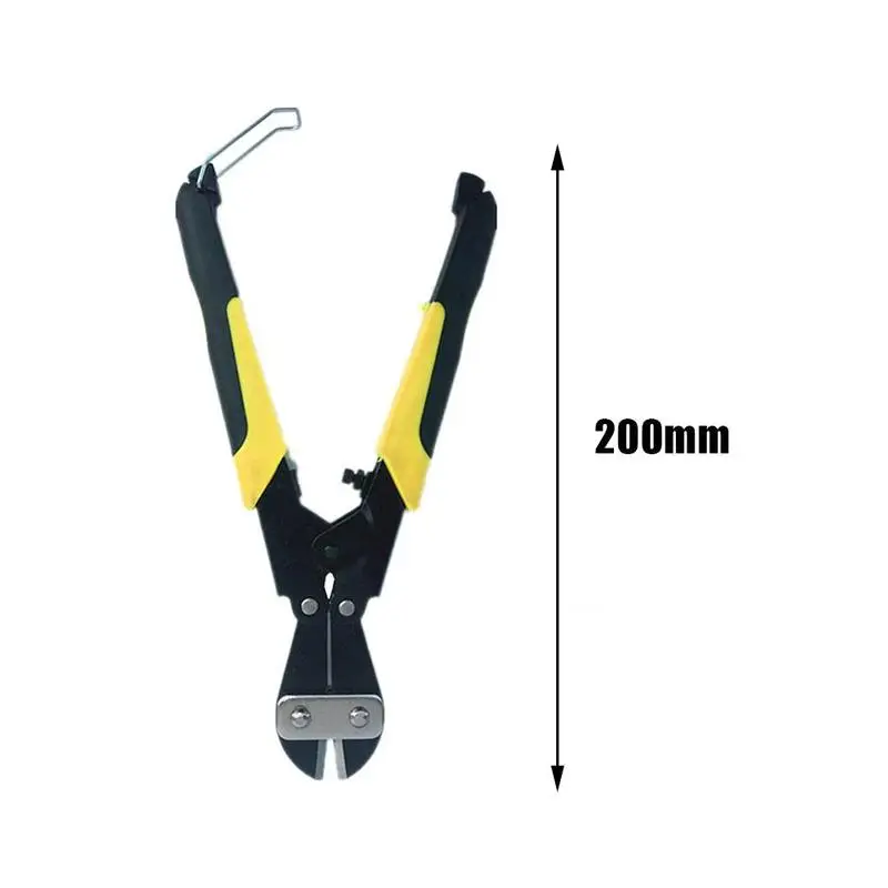 

Mini Bolt Cutters 8-inch Chrysanthemum Pliers Steel To Adjustable Easy Pliers Openings Plated Chrome Operate Wire P2J7
