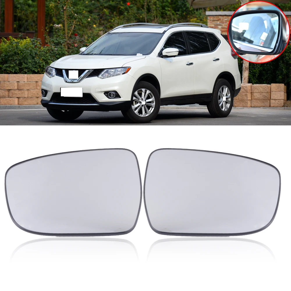 Зеркало заднего вида с подогревом для Nissan X Trail 2014 2015 2016 2017|view mirror|heat mirror glassmirror rearview