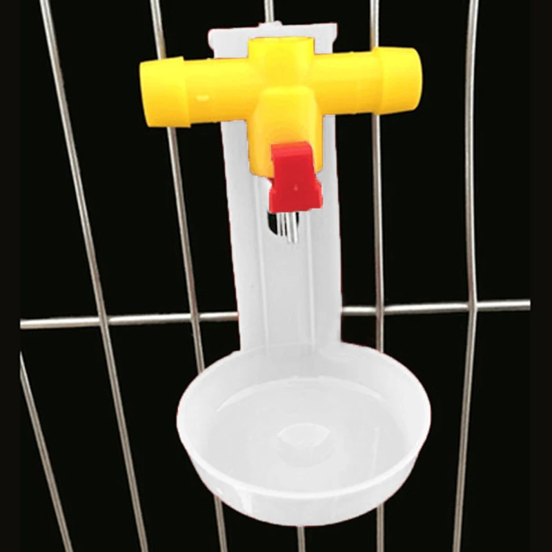 Птица курица вода питьевой сопло соска чашка поилка питатель Кормление Новый |