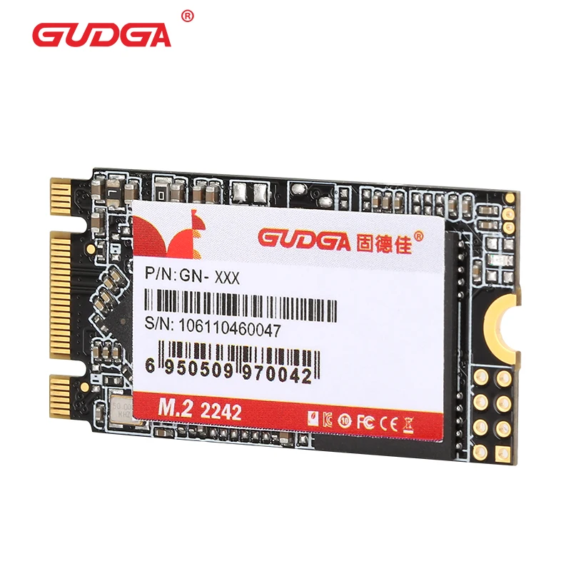 GUDGA M.2 NGFF SATA SSD 1 ТБ 64 Гб 128 ГБ 256 512 жесткий диск внутренний хард государства 2242 для