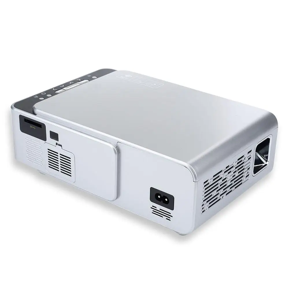 Новый T6 Full HD Lled проектор 4K 3500 люмен HDMI USB 1080p Портативный кинопроектор домашний