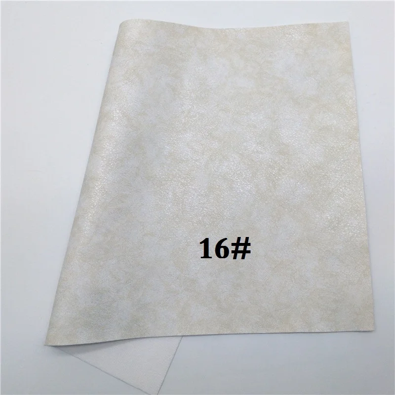 Glitterwishcome 21X29 см A4 размер винил для бантов блестящая искусственная ткань, синтетическая кожа искусственная кожа листы для бантов, GM543A - Цвет: 16