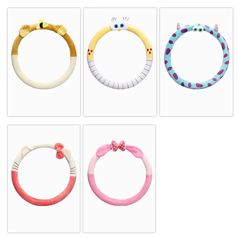 Универсальный чехол на руль с изображением животных из мультфильмов