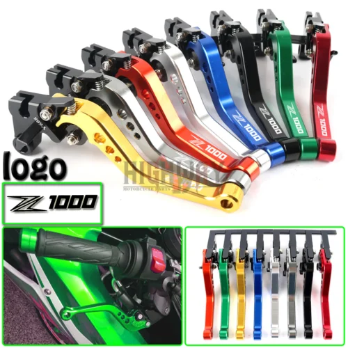 

Motorcycle Accessories Modified Two Finger Clutch Short Adjustable Brake Levers Handle For kawasaki Z1000 Z1000R 2017-2020