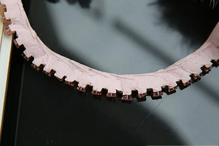 Модные кристальные бусины Meetee стразы воротник кружева сделай сам бисер для