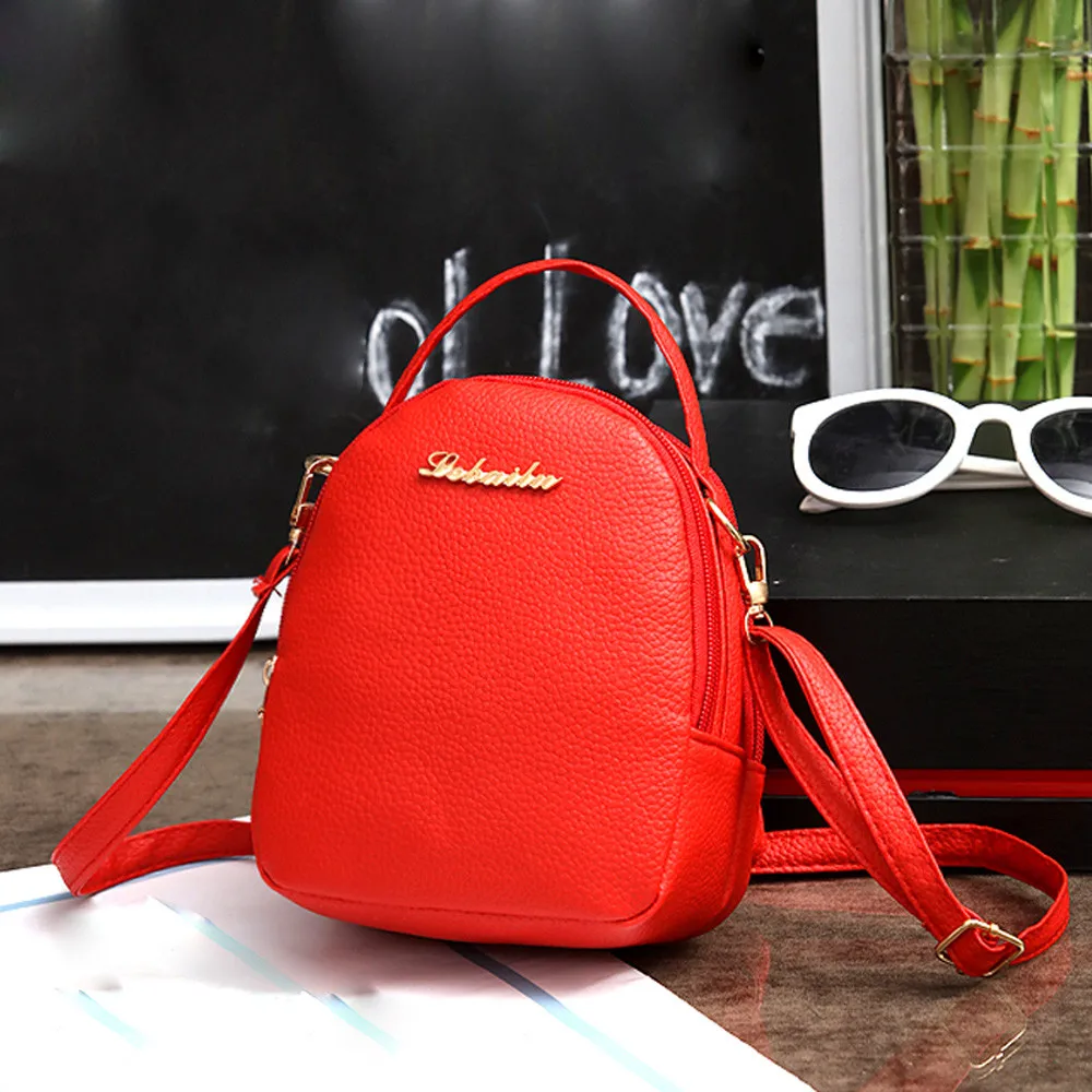 

Women Casual Small Style Rucksacks Shopping Bag Soft Shoulder Bags Crossbody Bag Mini Bolsos Mujer De Marca Famosa #YJ