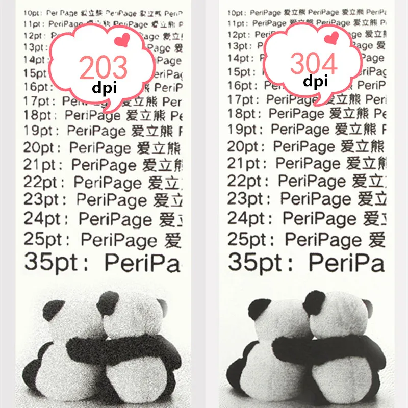 Карманный термопринтер 304 точек/дюйм P8 Baypage без чернил мини Bluetooth для печати