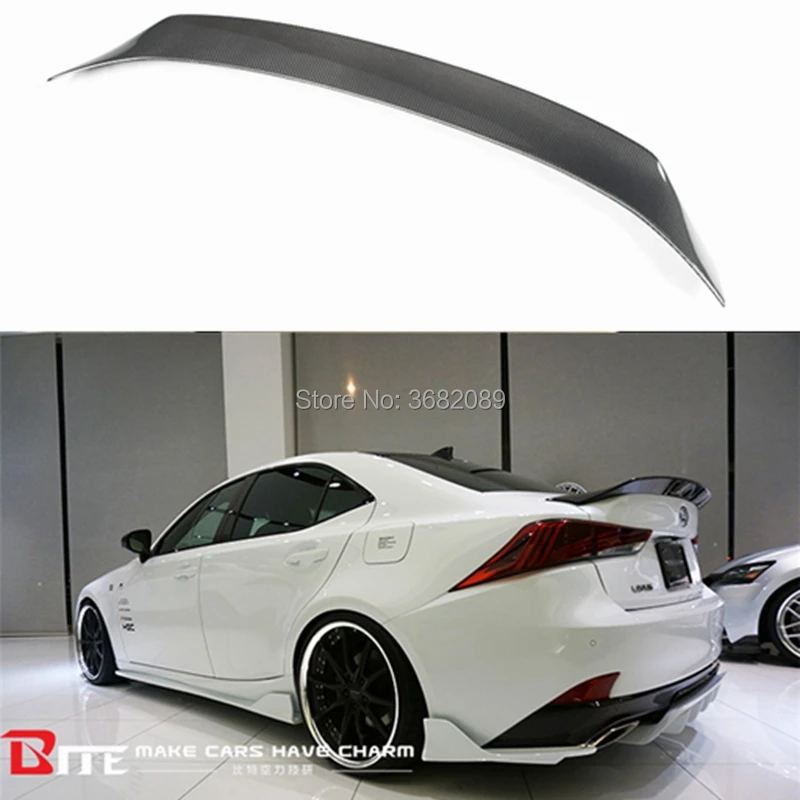 Задняя крышка из углеродного волокна в стиле ручной работы для Lexus IS200T IS250 IS350 IS300
