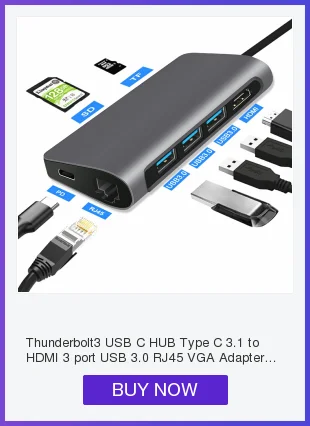 FUS type-c 3,0-HDMI кард-ридер концентратор адаптер Поддержка 4K для нового Macbook Chromebook Pixel Surface Pro 4