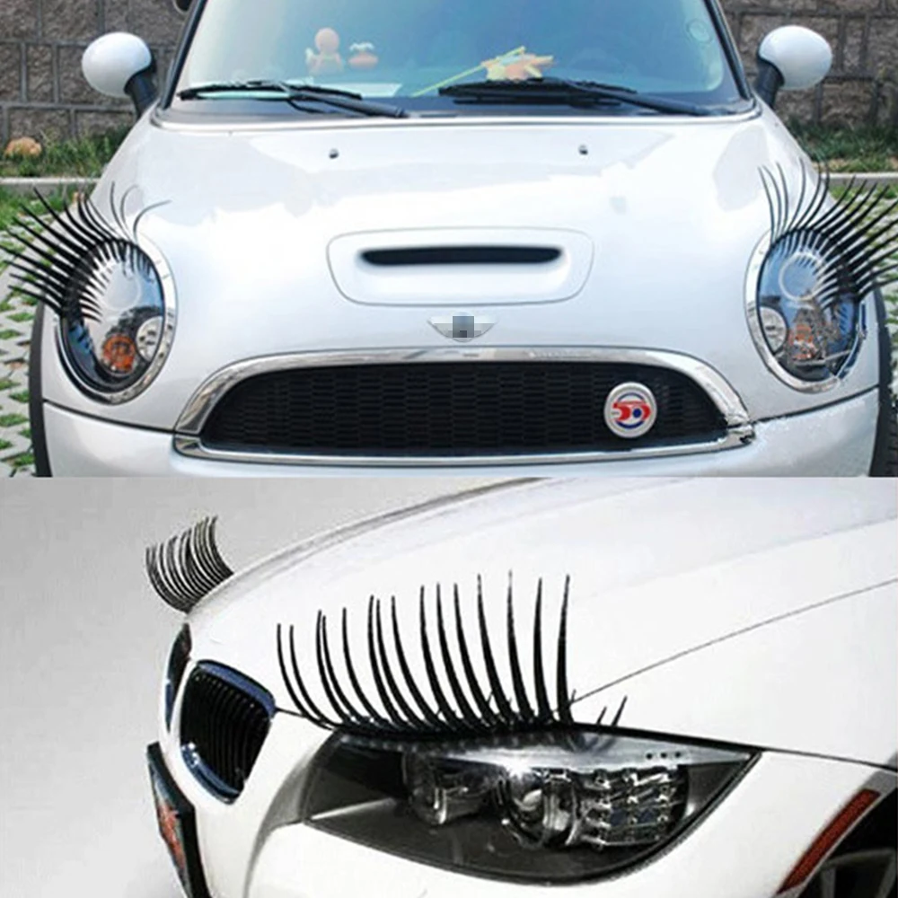 1 пара модных забавных милых стикеров для стайлинга автомобиля классические