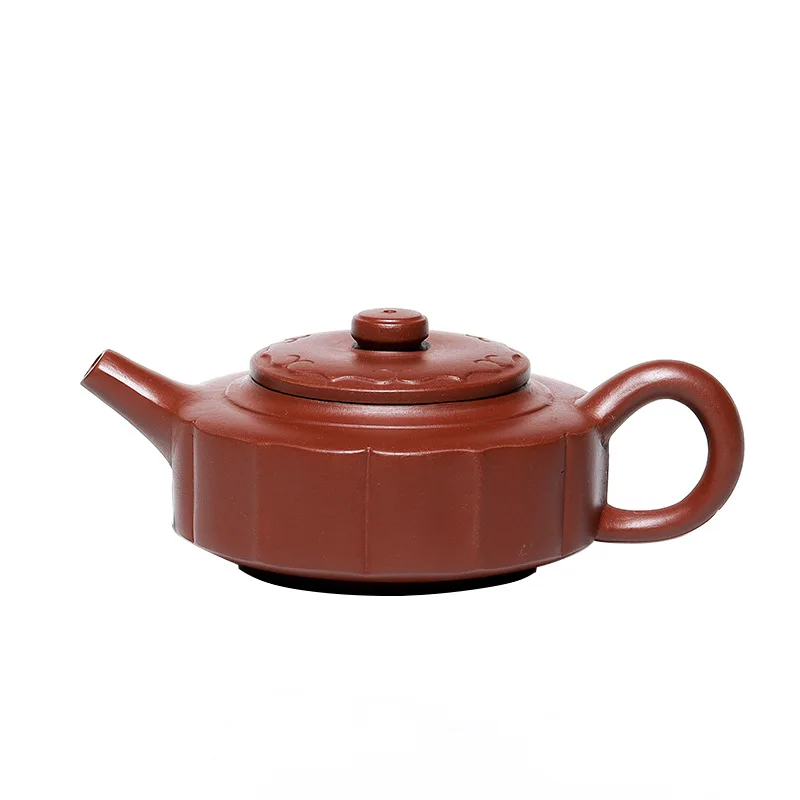 

A handmade tea set made of Dahongpao and Jasper