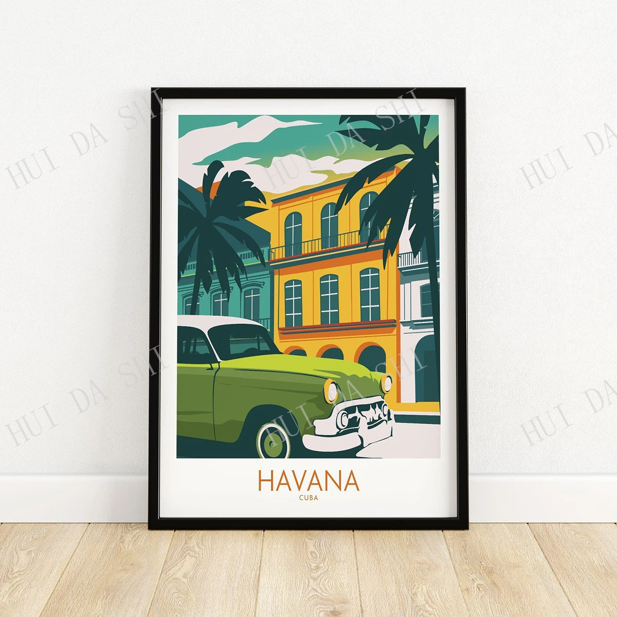 Печать плакатов Гавана Кубы | Дом и сад