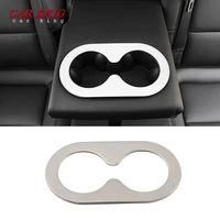 for chevrolet equinox 2017 2018 2019 stainless steel car accessories car rear water cup frame cover trim car sticker styling