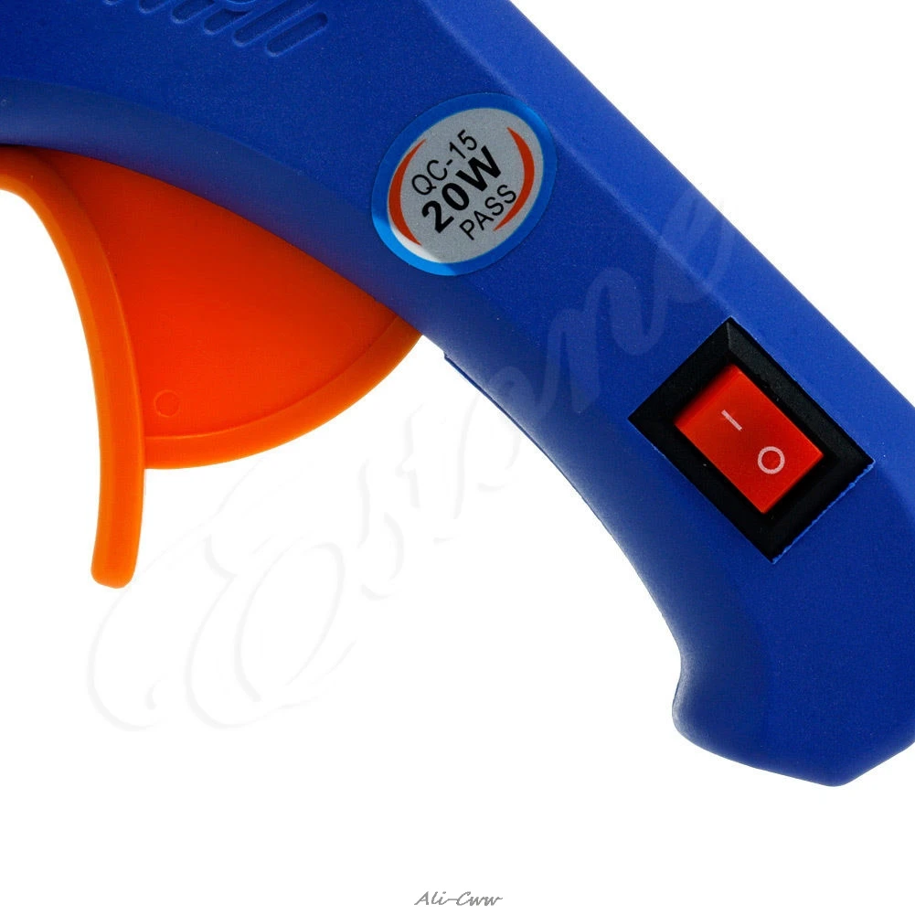 

New 20W SD-E Hot Stick Heater Trigger EU Plug Electric Melt Glue Gun Repair Tool