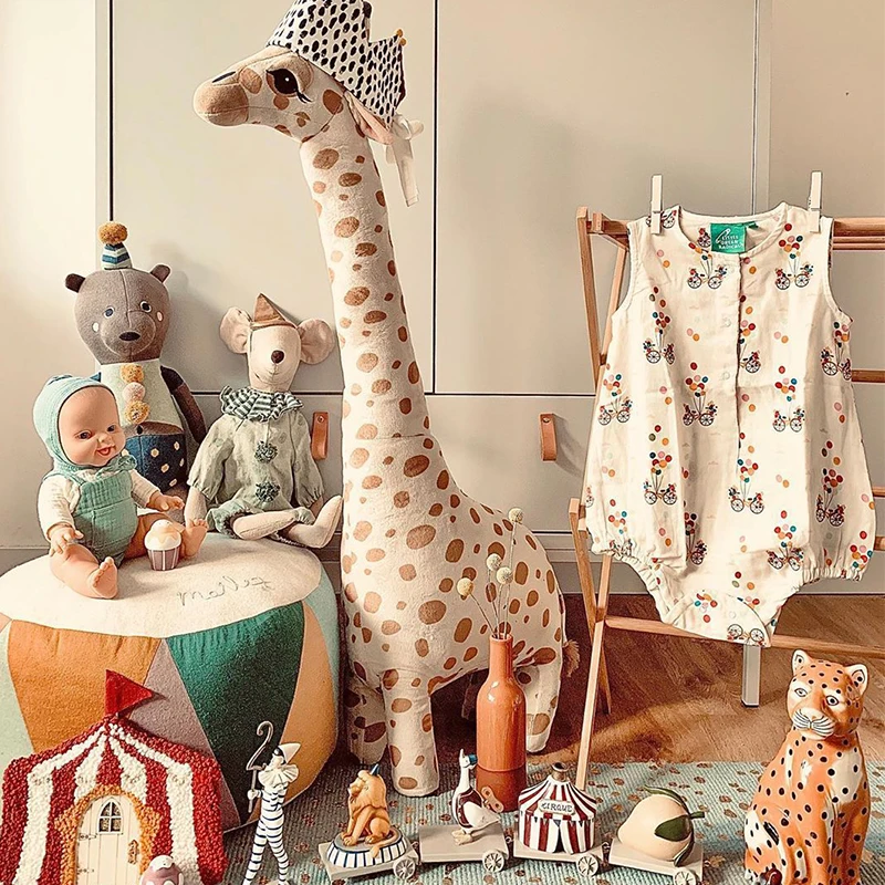 67cm simulazione di grandi dimensioni giraffa giocattoli di peluche peluche giraffa bambola giocattolo per ragazzi ragazze regalo di compleanno regali di natale