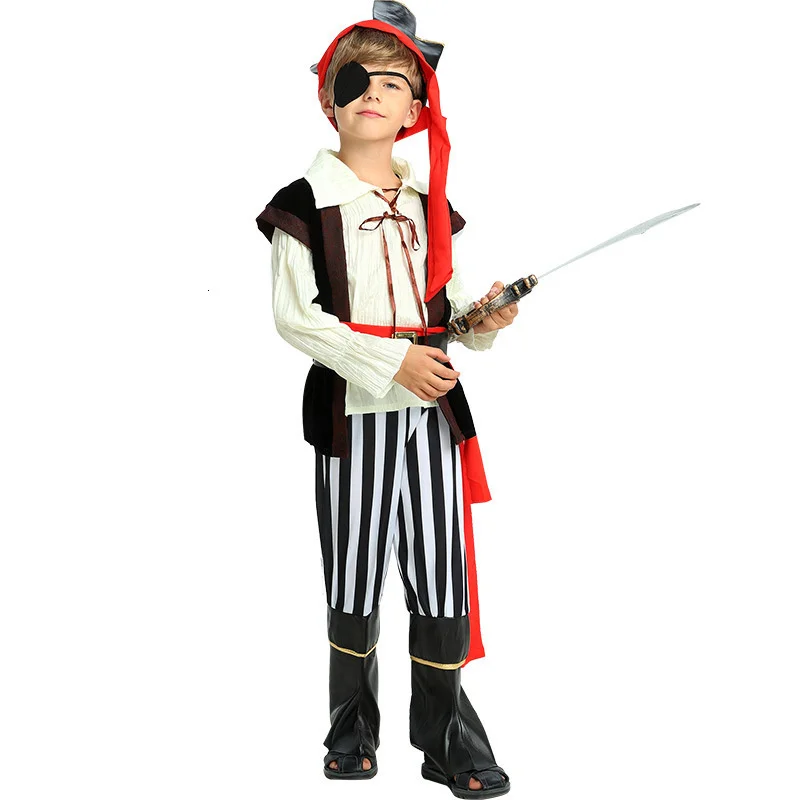

Captain Jack sparrow pirate costume cosplay costume Halloween costume for children costume carnival dress dress dress for