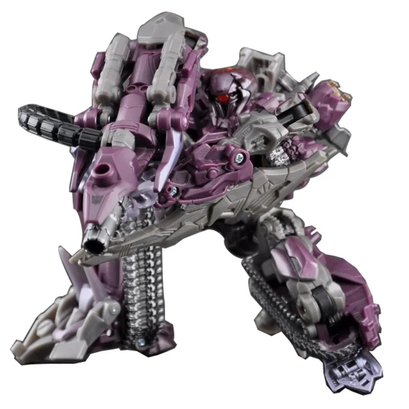 

HSB KO Transformation Action Figure Toys Shockwave Shockblast Movie Model Plastic Class V 17cm ABS Deformation Car Robot Gift