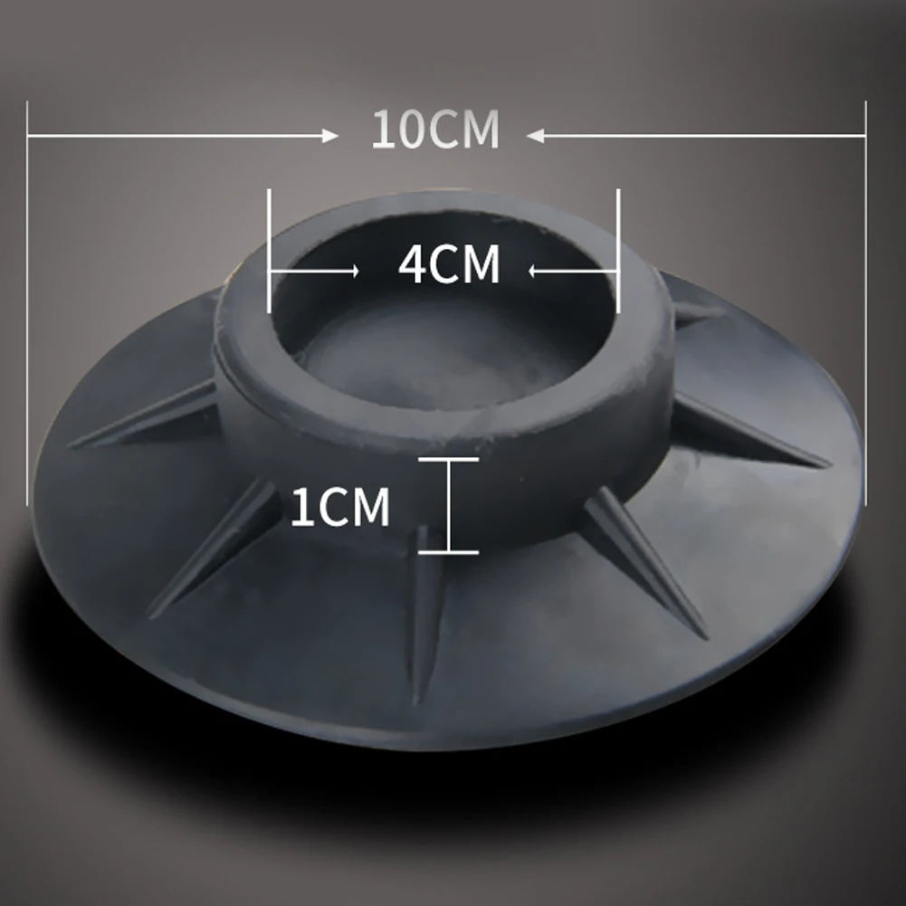 

4pcs Protectors Floor Feet Pads Rubber Mat Washing Machine Elasticity Non Slip Accessories Shock Proof Universal Anti Vibration