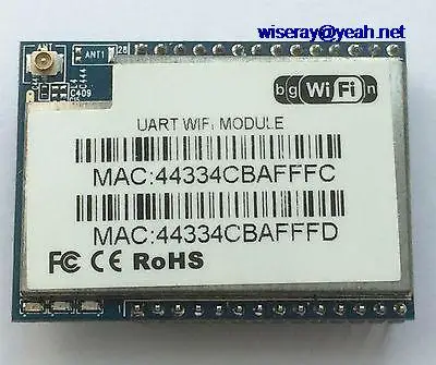 Φ/Φ 20 шт беспроводной модуль Serail to RJ45 Wi Fi DHL с внешней планкой|Аксессуары для