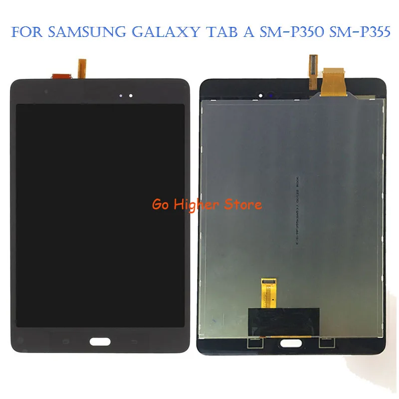 

8.0 Inch LCD For Samsung Galaxy Tab A SM-P350 P350 SM-P355 P355 LCD Display Touch Screen Digitizer Glass Mount + Free Tools