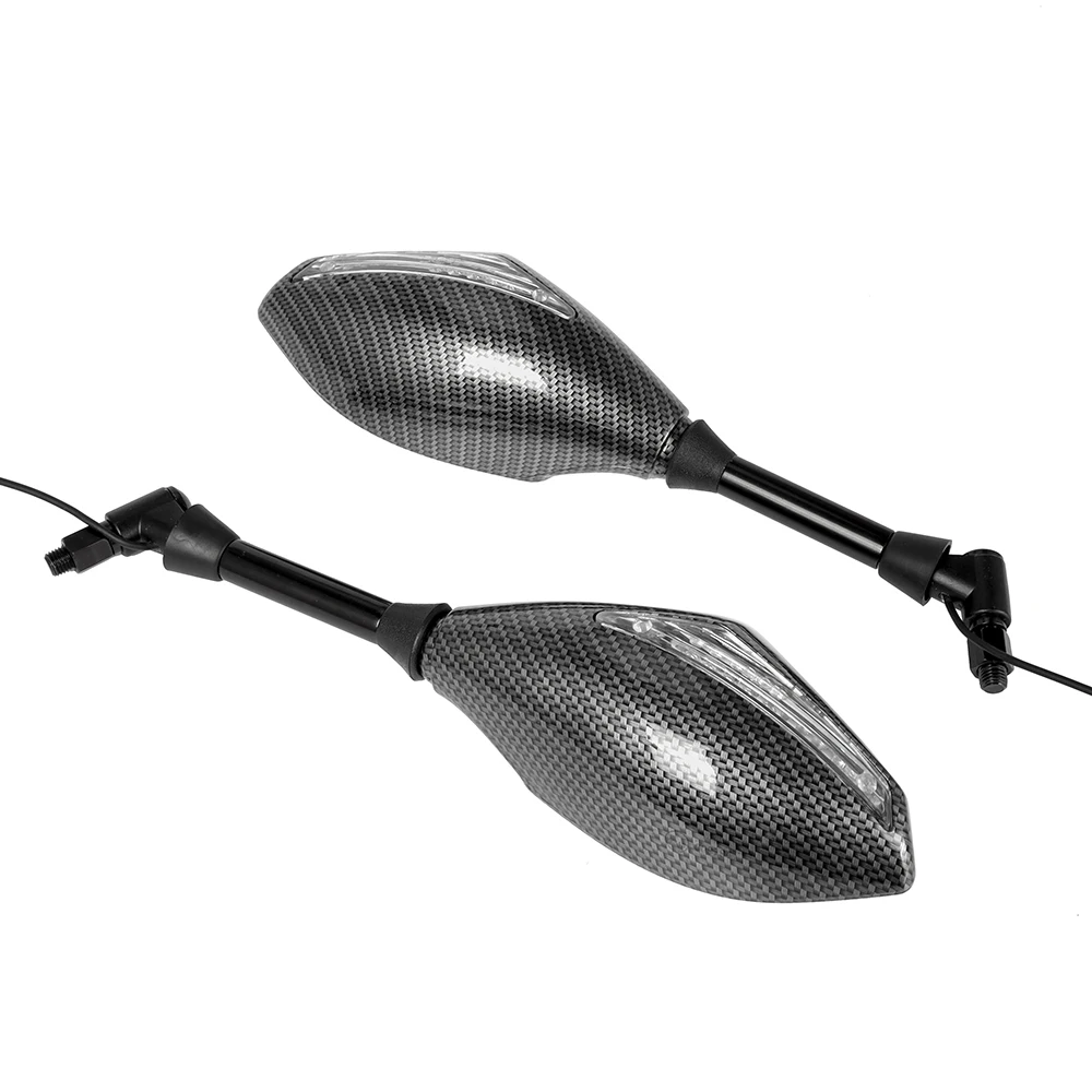 2 Светодиодные поворотники боковые зеркала указатель поворота мотоциклетное