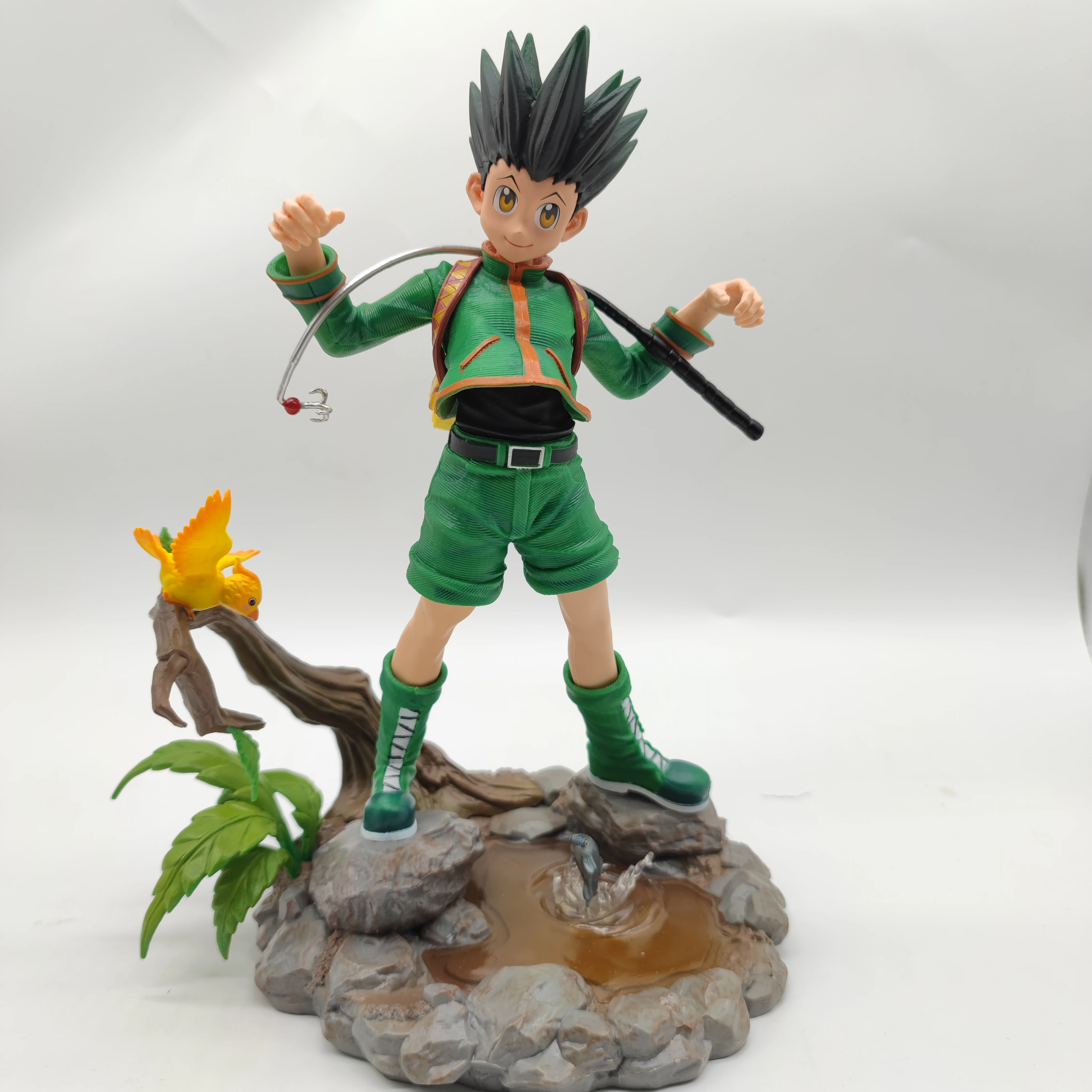 Охотник x Hunter Alluka Zoldyck Gon Freecss & Killua Аниме ПВХ экшн-фигурка игрушка GK игра Статуя