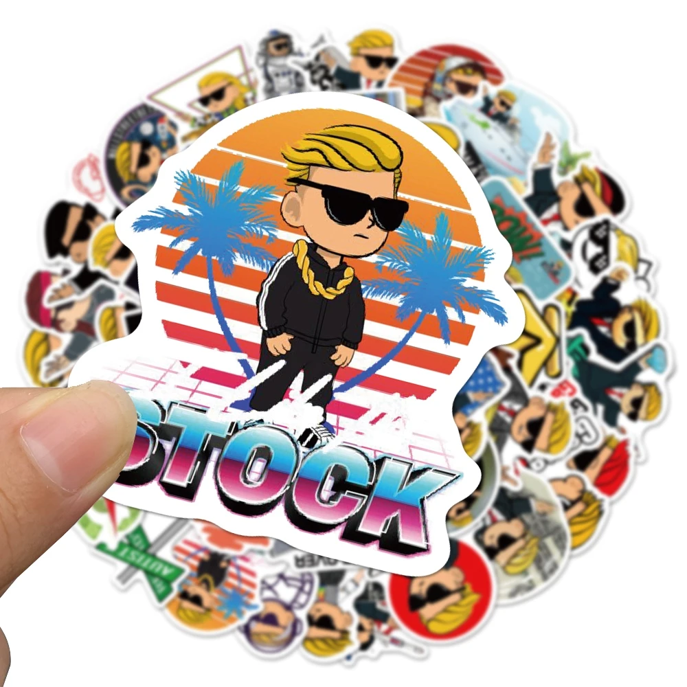 Стикеры YOLO Stonks для стен наклейки скейтбордов телефонов чемоданов холодильников