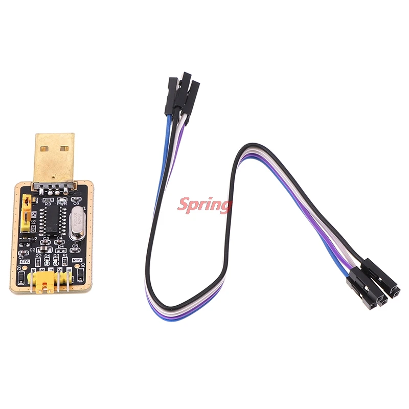 

Popular New CH340G RS232 Module USB To TTL Converter UART Module CH340