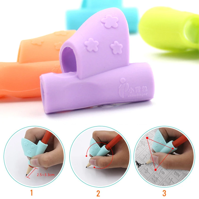 3 шт./компл. карандаш с магическим захватом силиконовые игрушки для письма