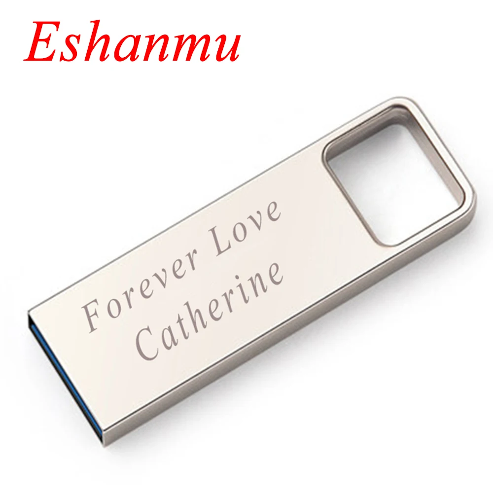 USB флеш накопитель Eshanmu в металлическом корпусе 4 ГБ 8 16 32 Usb 2 0|flash drive metal|usb 2.0 4gb32gb usb |