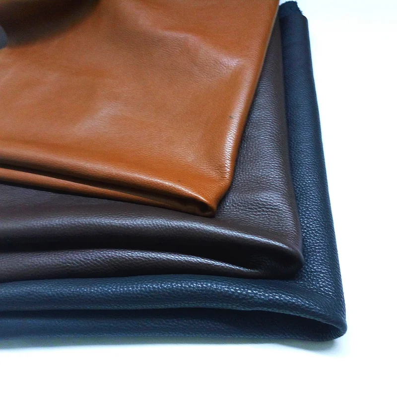 Большой слой из воловьей кожи с рисунком личи зернистая кожа ручная работа