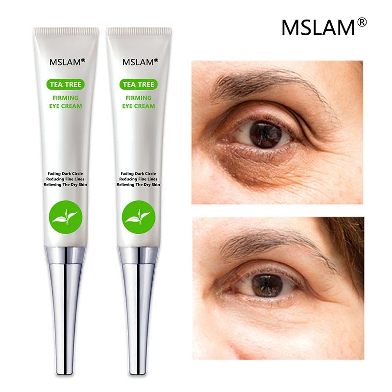 MSLAM Чай дерево для ухода за областью вокруг глаз 20g анти-морщин увлажняющий!