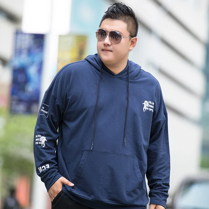 Черная мужская толстовка с капюшоном теплые хип хоп толстовки Мужская осенняя