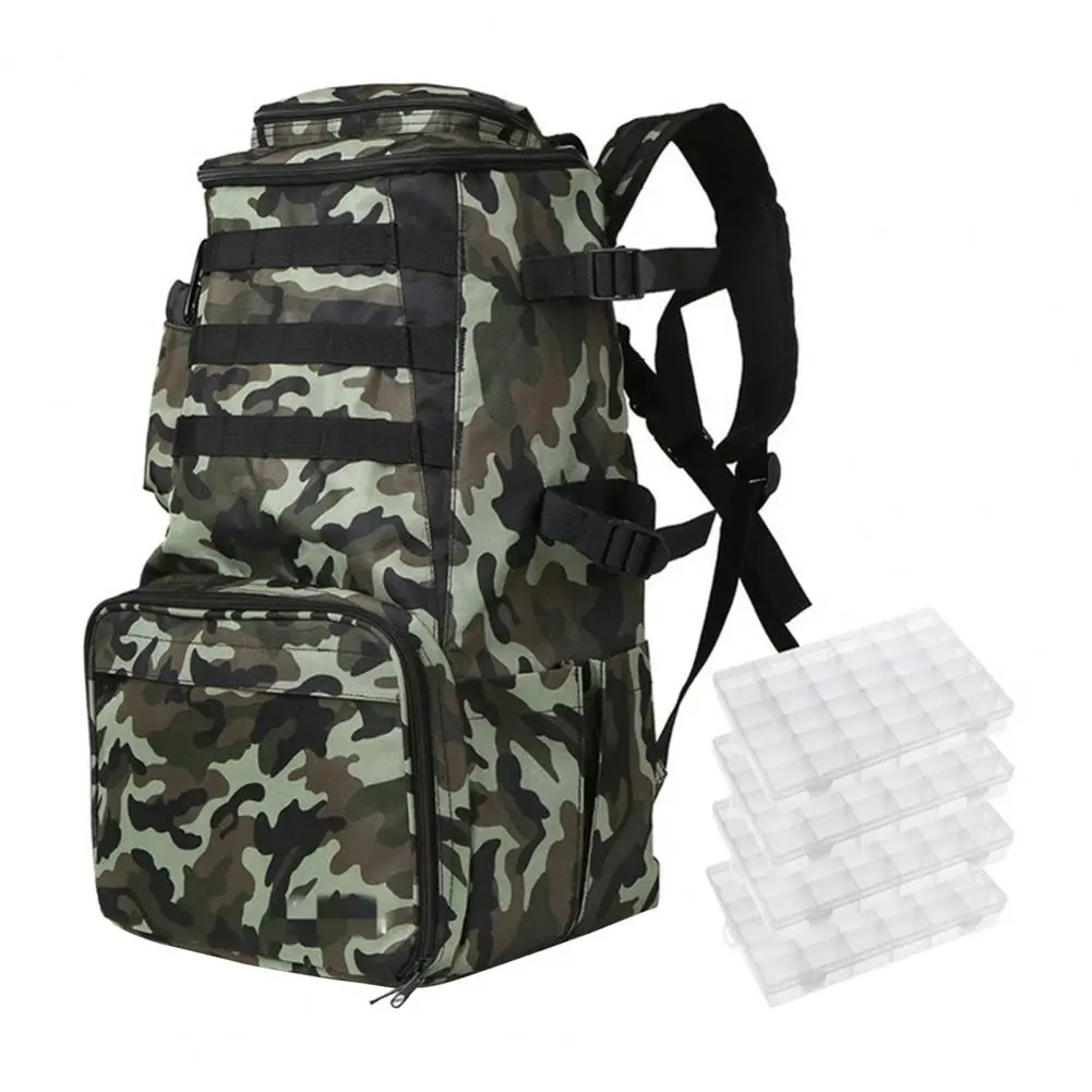 Портативная сумка для рыбалки легкий портативный дорожный рюкзак с камуфляжным