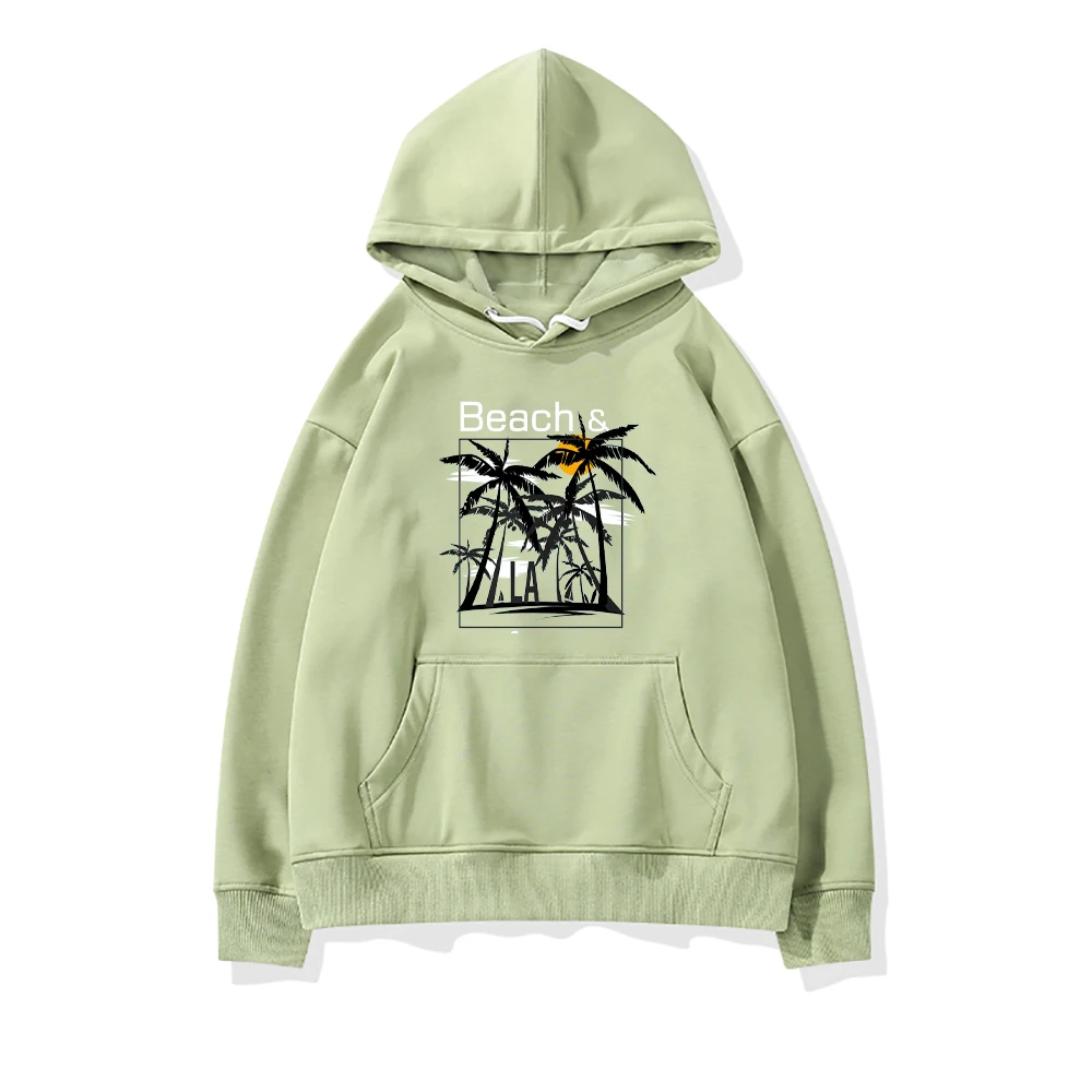

King Of Animals Print Female Sweatshirt Creativity Hip Hop Streetwear Fashion Soft Hoodie Loose Crewneck Graphic Woman Hoodies