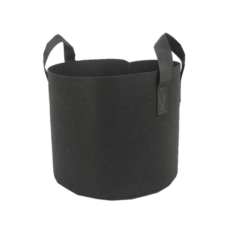 

5 Gallon Felt Planting Bag Garden Vegetable Bag Non-Woven Cloth Nursery Felt Beauty Planting Bag