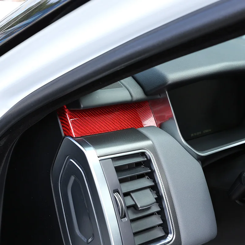 100% натуральное углеродное волокно украшение пассажира автомобиля отделка